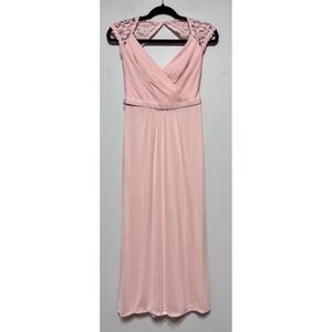 Balletcore Blush Pink Lace Formal Gown Size 2‎ Ethereal Fairy Feminine Soft Girl